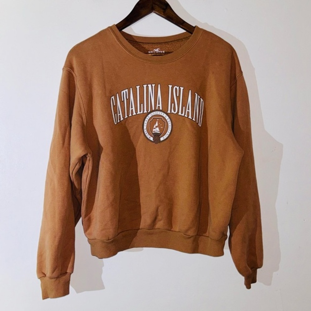 Hollister Catalina Island Graphic Crewneck Sweatshirt SIZE MEDIUM
